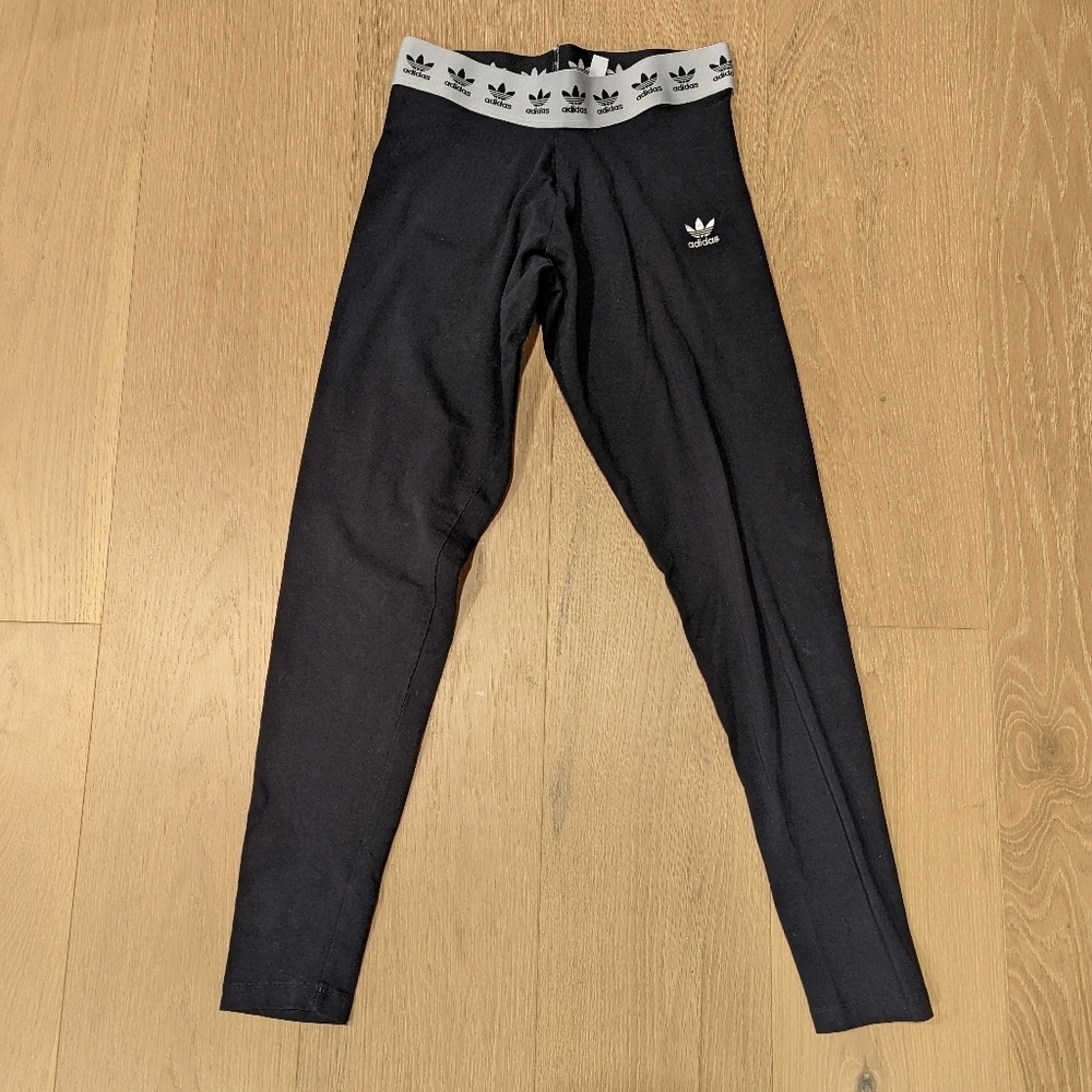 Adidas Black Leggings with Logo